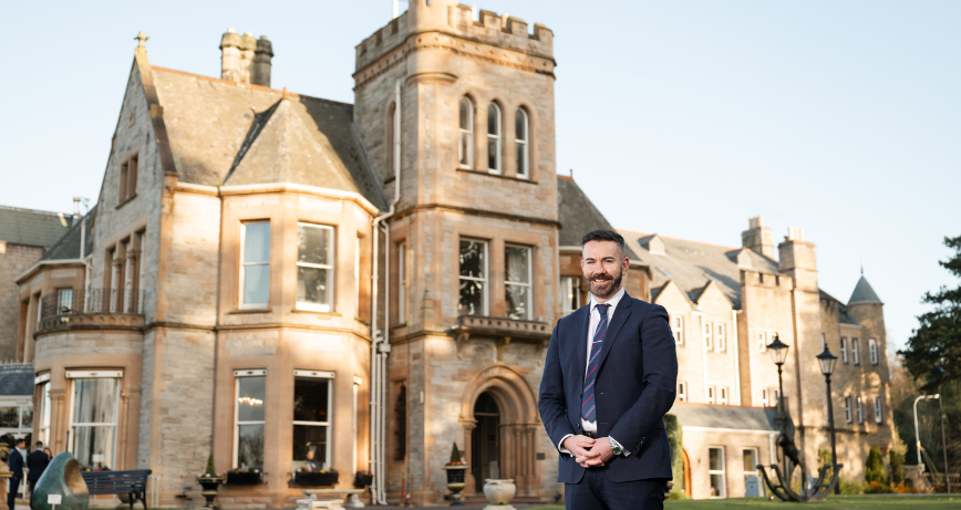 Cormac Fadden, General Manager of Culloden Estate and Spa in Cultra